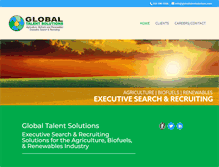 Tablet Screenshot of globaltalentsolutions.com